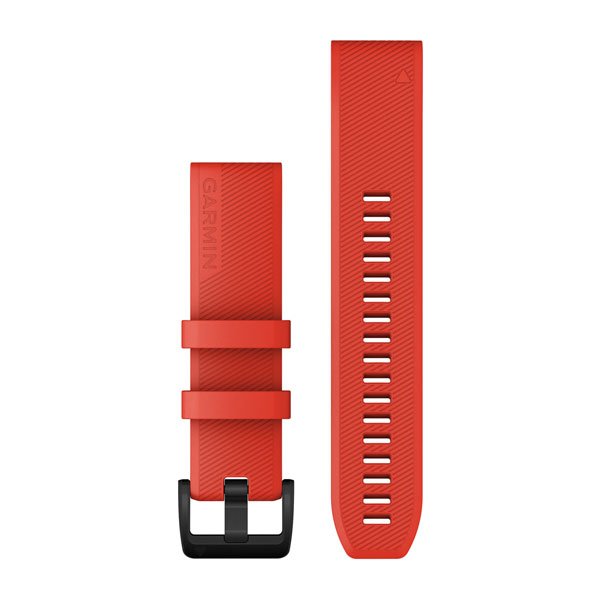 Garmin QuickFit 22mm Strap, Bright Red Silicone 010-12901-02