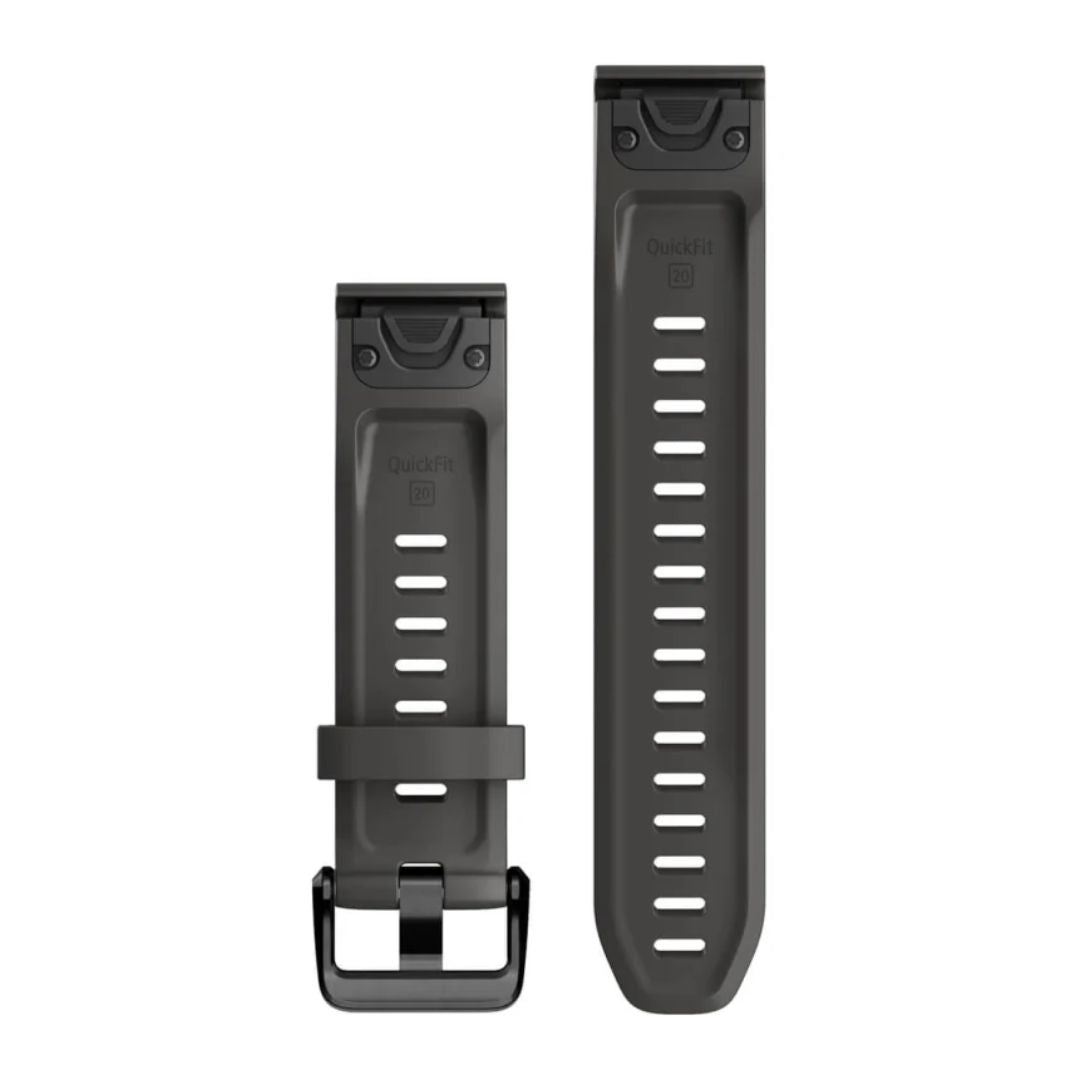 Garmin QuickFit silicone band 20mm, dark grey, 010-13102-01