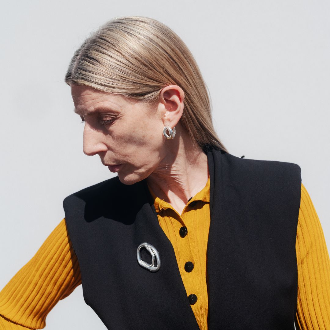 Kalevala Männyt Hoop Earrings, Silver, 261001101T