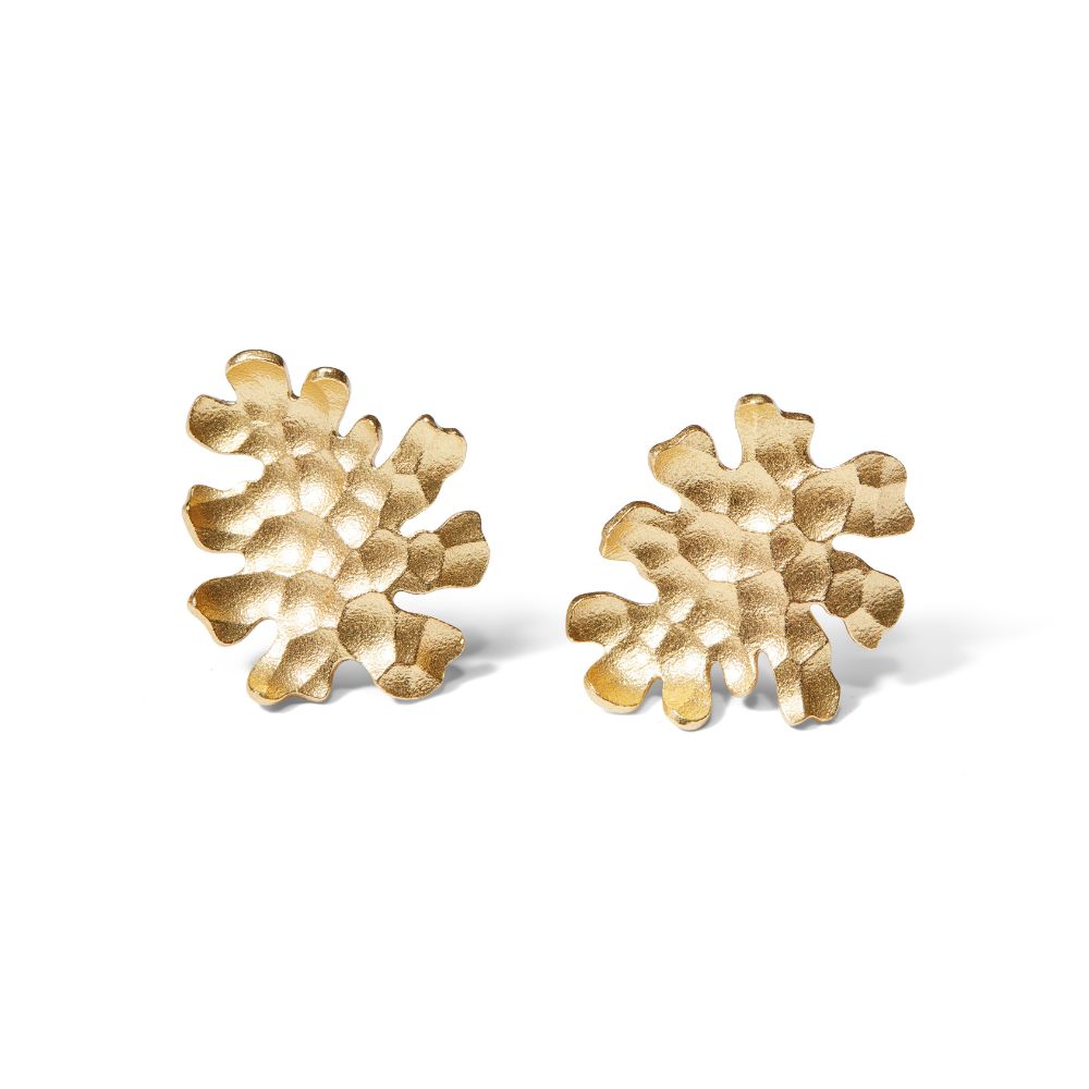 Kalevala Tundra earrings, small, bronze, Art by Kalevala