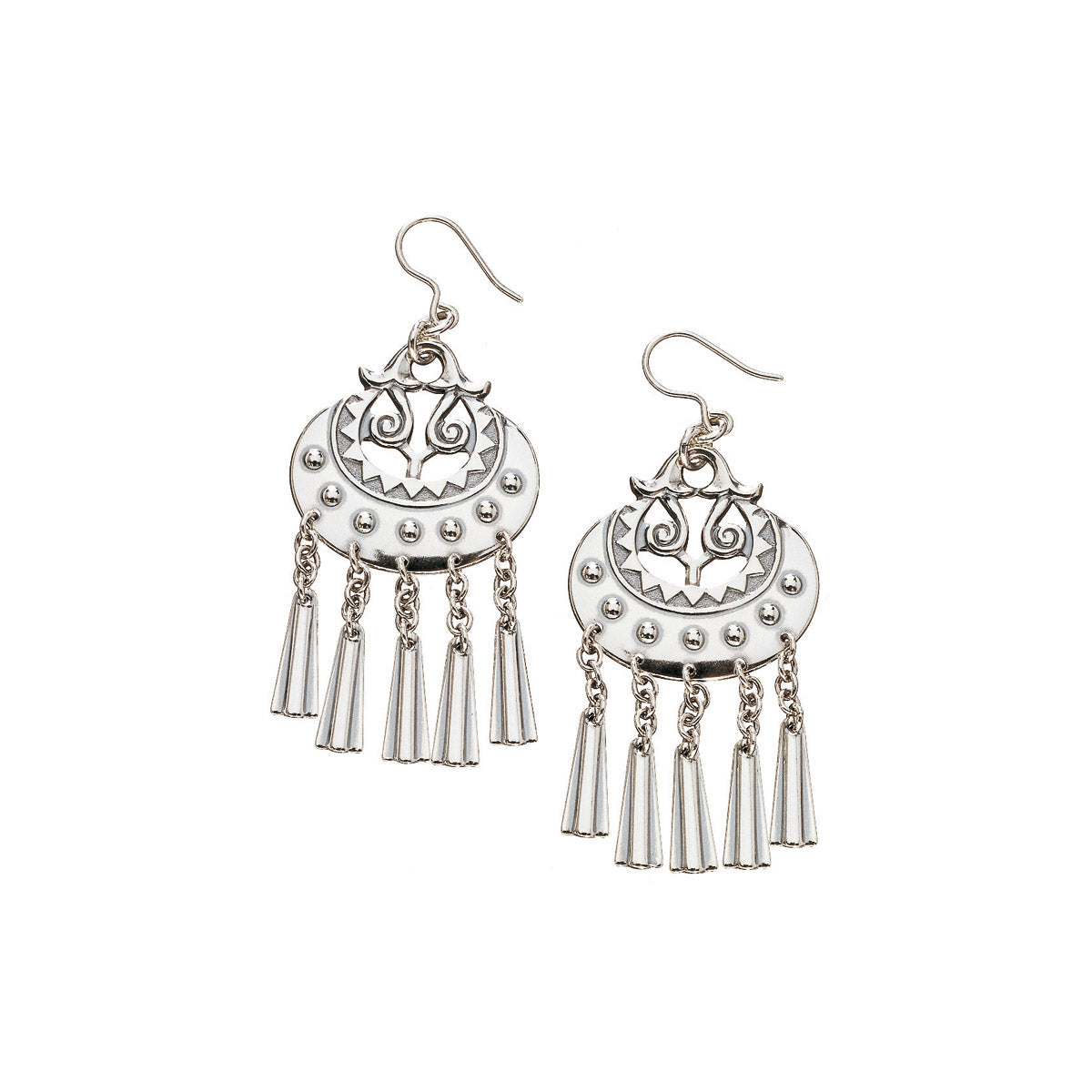 Kalevala Moon Goddess Earrings, Silver, Kalevala Originals