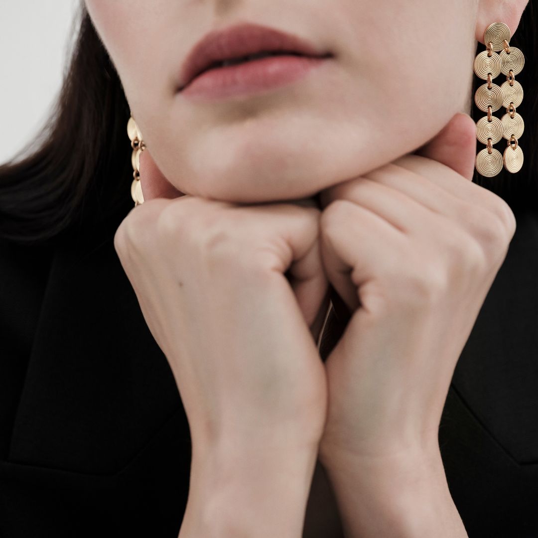 Kalevala Kosmos Earrings, Bronze, Kalevala Modern, 36687755T