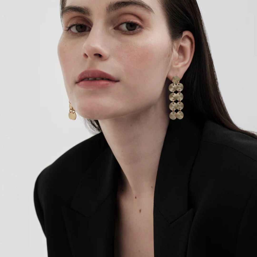 Kalevala Kosmos Earrings, Bronze, Kalevala Modern, 36687755T