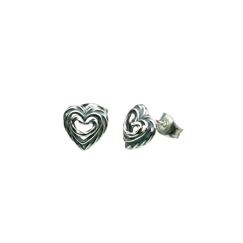 Kalevala Heart of the House earrings, silver, Kalevala Originals