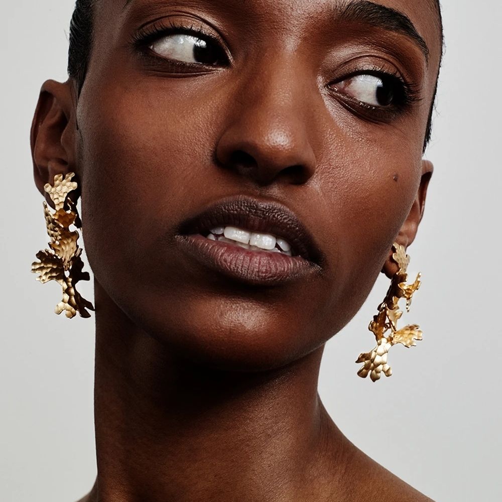 Kalevala Tundra Earrings 2-piece, bronze Art by Kalevala